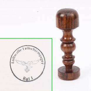 Fallschirmjager Rgt 1 Rubber Ink Stamp