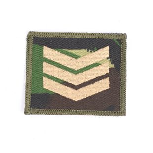 DPM Rank Patch Gold Stitching Sergeant