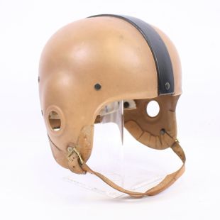 Early War US Practice Jump Helmet Rubber Band of Brothers Film Prop