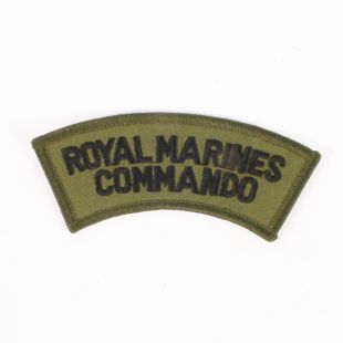 Royal Marine Commando Title Green