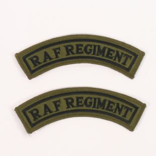 RAF Regiment Titles Green