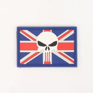 Punisher Skull Union Flag Patch