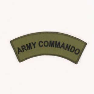 Army Commando Title Green