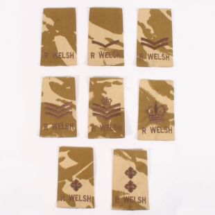 Royal Welsh Desert Rank Slides