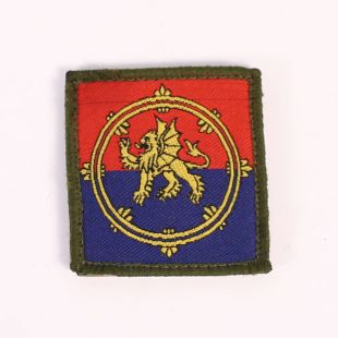 UK HQ Regional Command Brigade Patch Hook and loop