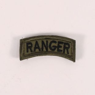 US Ranger Tab Hook and Loop Green