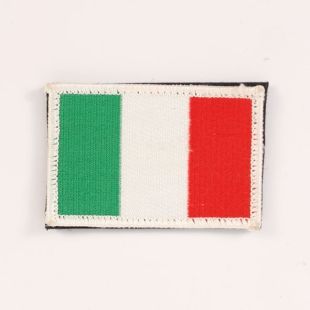Italy Flag Patch Hook and loop Colour