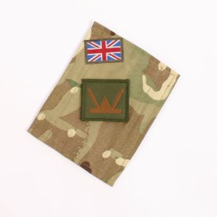 British Army Surplus Joint Helicopter Command MTP TRF Flash Sleeve Patch Panel 