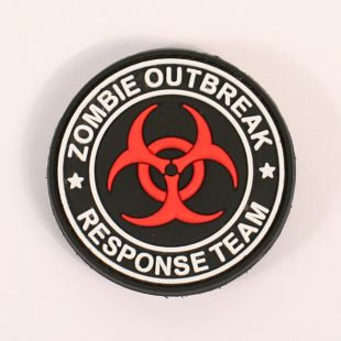 Zombie Outbreak Response Team Hook and loop Badge