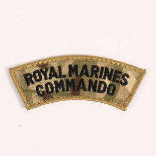 Royal Marine Commando Title Multicam