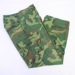 ERDL Camouflage Trousers X-Small Regular Original