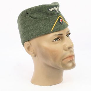 German WW2 Heer M38 Army Side Cap Reconnaissance Enlisted by EREL
