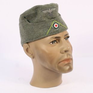Heer WW2 German Army M38 Army Side Cap Panzergrenadier Enlisted by EREL