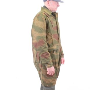 Fallschirmjager Jump Smock in  Sumpftarnmuster Tan and Water Camouflage by RUM
