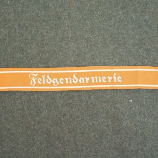 Feldgendarmerie Cuff Title Bevo by FAB