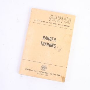 FM 21-50 Ranger Training Manual 1957