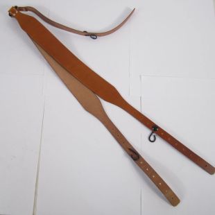 FR019 French WW1 M1892/14 Leather Y Straps brown