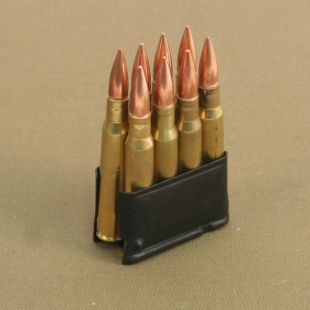 8 Replica Garand Bullets on a Clip