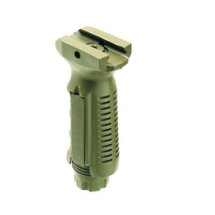 UTG (Under The Gun) Picatinny Tactical Rifle Foregrip with battery housing. OD Green