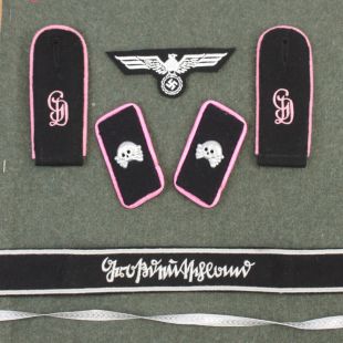 GD Grossdeutschland Panzer Badge Set