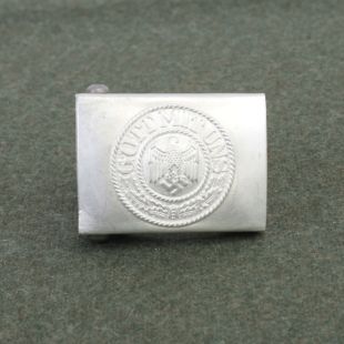 German Army Belt Buckle Aluminium