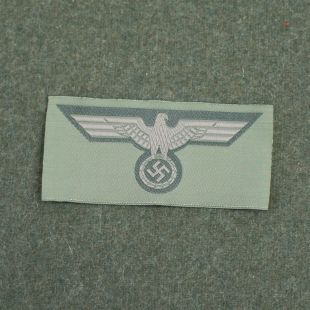 German Army WW2 Breast Eagle For The M42 Tunic In Bevo