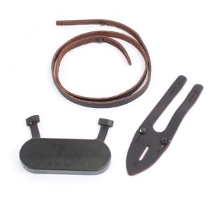 German Binocular Leather neck strap, hanging tab and Lens Cover