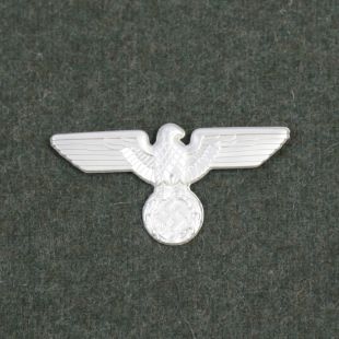German NSDAP Political Leaders Cap Eagle Badge Silver by FAB