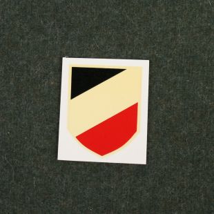 German Single National Helmet Decal