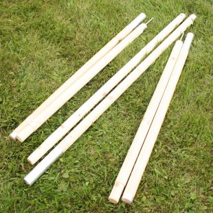 German Tent Ridge or Flysheet Pole Set