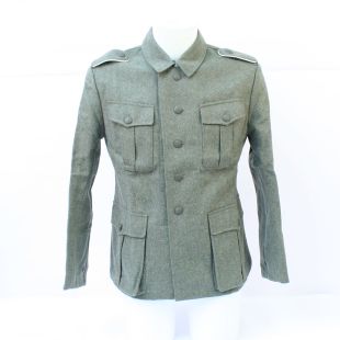 German WW2 M40 Wool Tunic By Richard Underwood No Badges