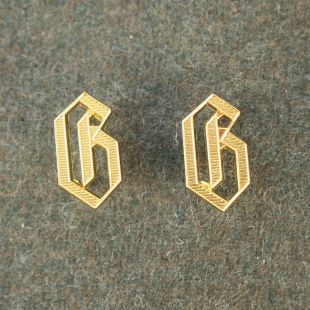 Germania "G" Cypher for Shoulder Boards in Gold