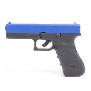 Glock 17 8mm Blank Firing GAP Pistol by Bruni Blue
