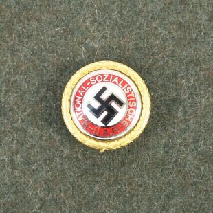 Gold Party Badge NSDAP by RUM