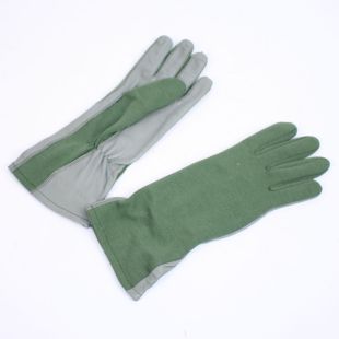 Green Pilots Nomex Gloves.