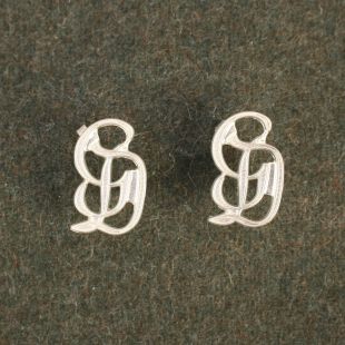 Grossdeutschland "GD" Metal Cyphers in Silver 