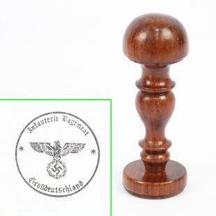 GD Grossdeutschland Rubber Ink Stamp