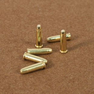 6 x Inert replica bullets for Denix replica colt peacemakers