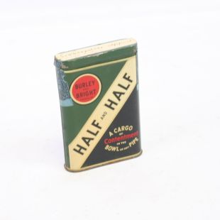 Half and Half Tobacco Tin Empty