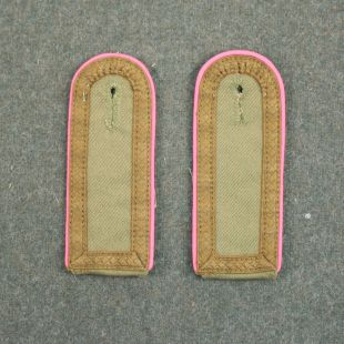 Heer DAK Panzer Shoulder Boards Unterfeldwebel Subdued By RUM