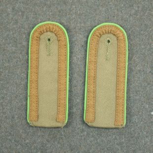 Heer DAK Panzergrenadier Shoulder Boards Unteroffizier Subdued By RUM