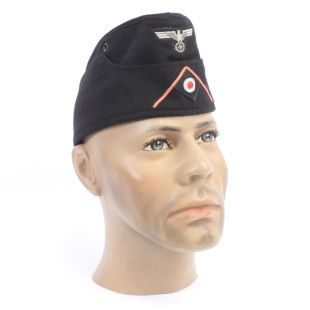 Heer M38 Panzer Side Cap Army Panzer Enlisted Dark Pink Piping by EREL