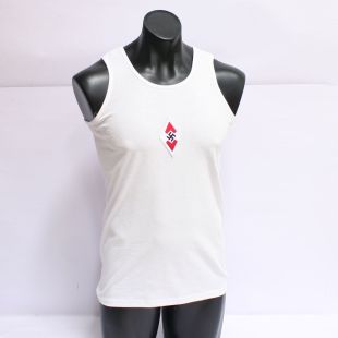 HJ White Sports Vest