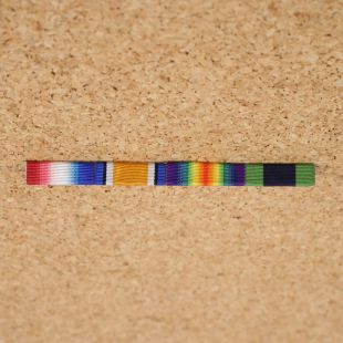  WW1 Veterans Trio & India General Service Ribbon Bar