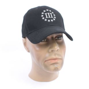 III Star Baseball Cap