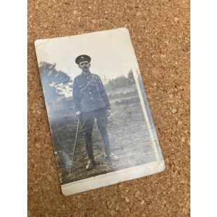 Cheshire Yeomanry old soldier post card from France Original