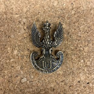 12th Ulhan Podolski Lancers Cap Badge