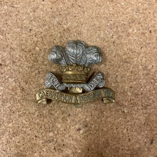 Caernarvon & Denbigh  Yeomanry  Cap badge