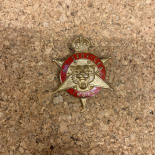 Original Ex services India Veterans Association  Button Hole Badge