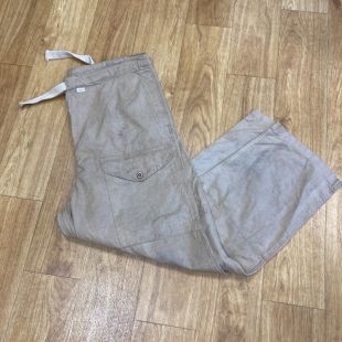 WW2 British Army windproof trousers Drab (original)  Size 2 1942 dated  